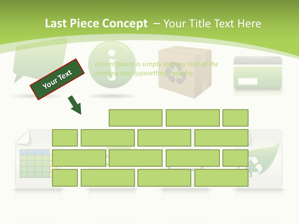 Doc Online Shopping Box PowerPoint Template