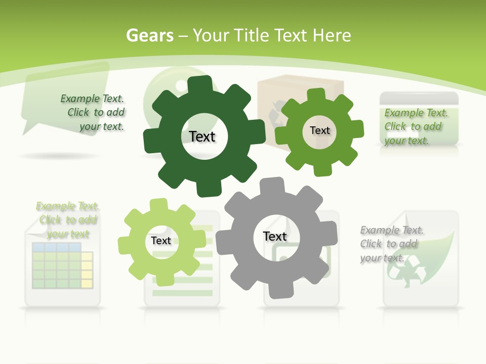 Doc Online Shopping Box PowerPoint Template