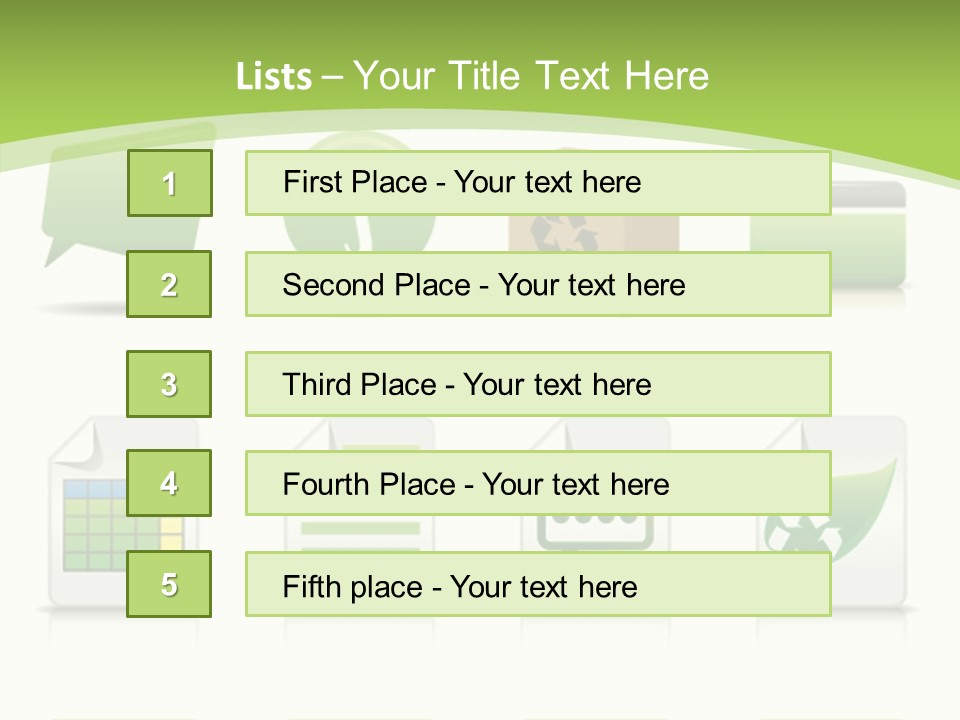 Doc Online Shopping Box PowerPoint Template