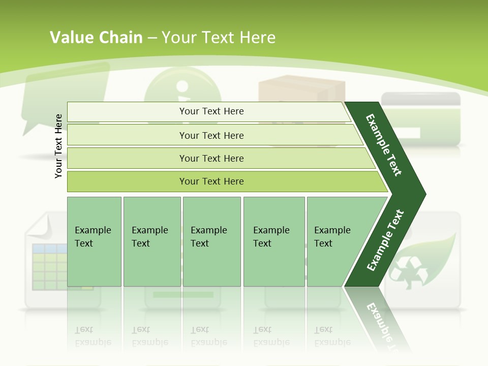 Doc Online Shopping Box PowerPoint Template