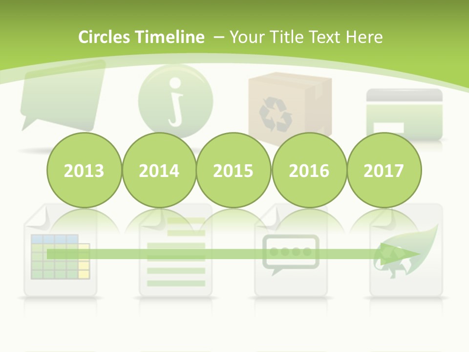 Doc Online Shopping Box PowerPoint Template