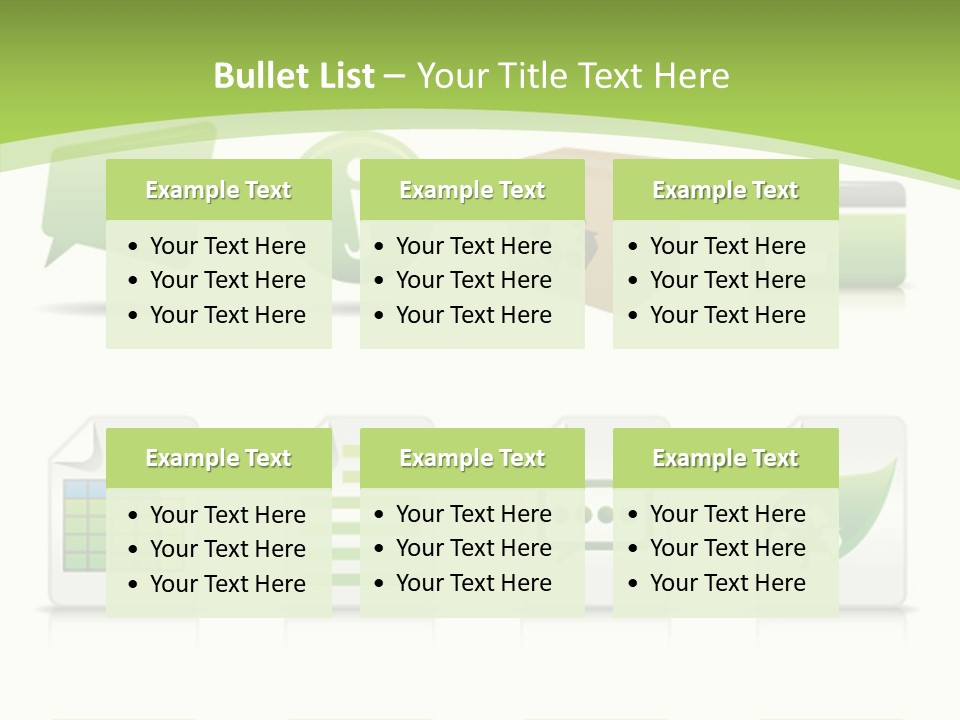 Doc Online Shopping Box PowerPoint Template