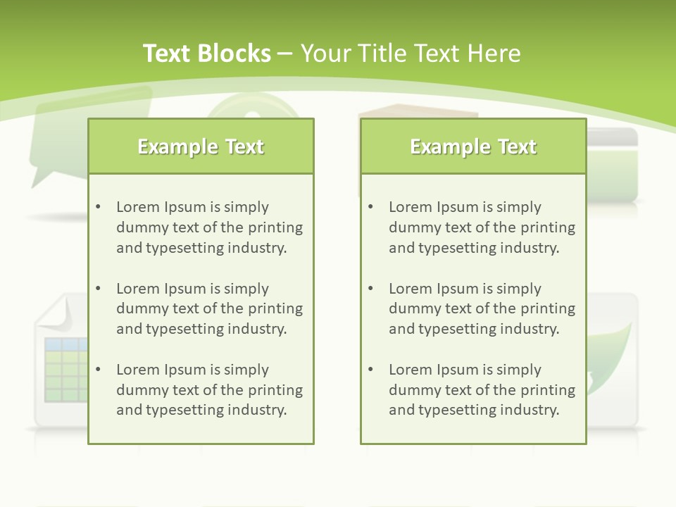 Doc Online Shopping Box PowerPoint Template