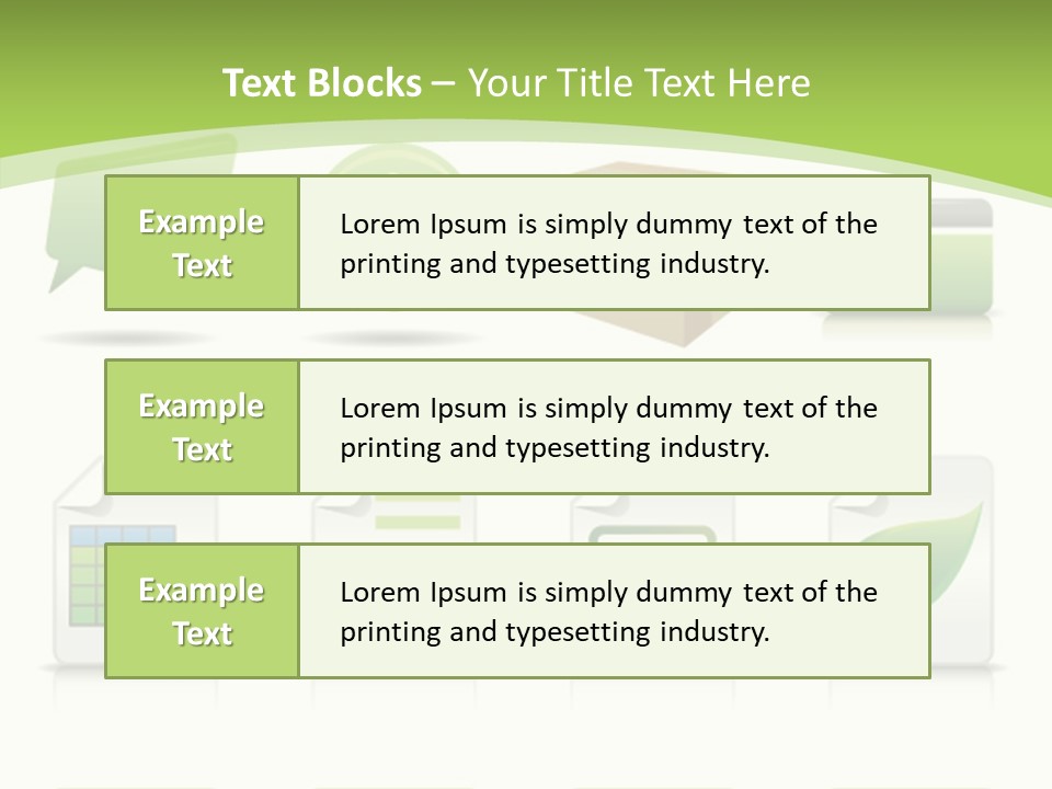 Doc Online Shopping Box PowerPoint Template
