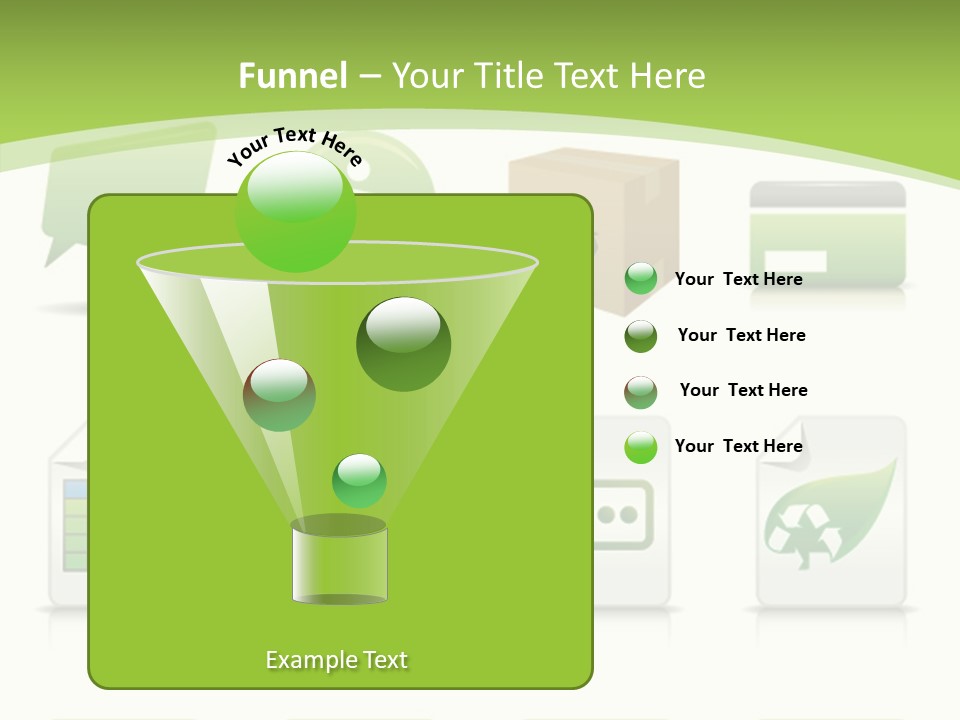 Doc Online Shopping Box PowerPoint Template