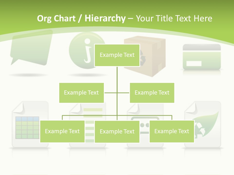 Doc Online Shopping Box PowerPoint Template