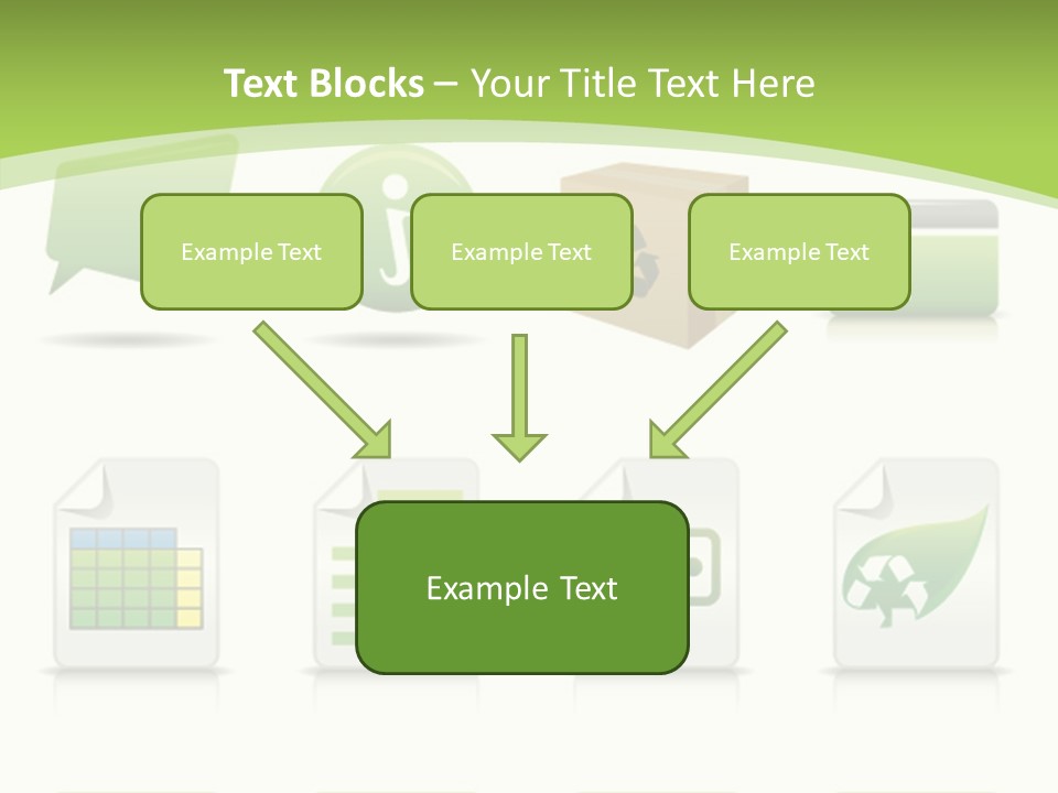 Doc Online Shopping Box PowerPoint Template