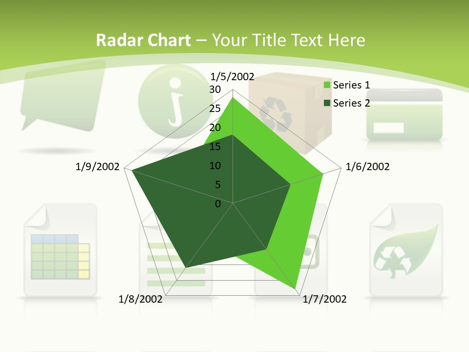 Doc Online Shopping Box PowerPoint Template