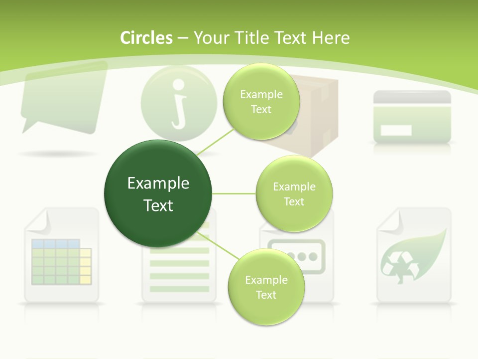 Doc Online Shopping Box PowerPoint Template