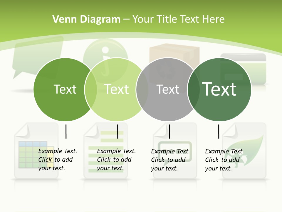 Doc Online Shopping Box PowerPoint Template