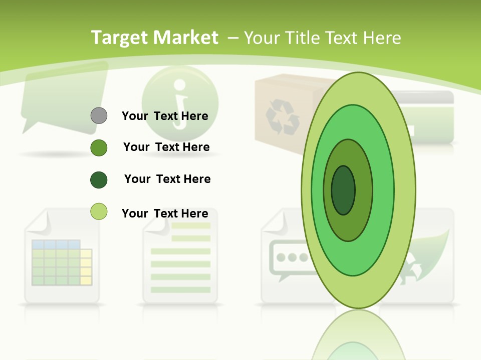 Doc Online Shopping Box PowerPoint Template