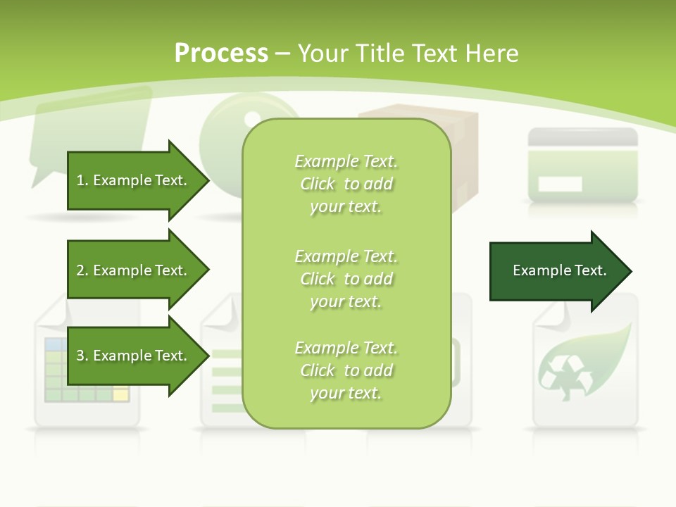 Doc Online Shopping Box PowerPoint Template