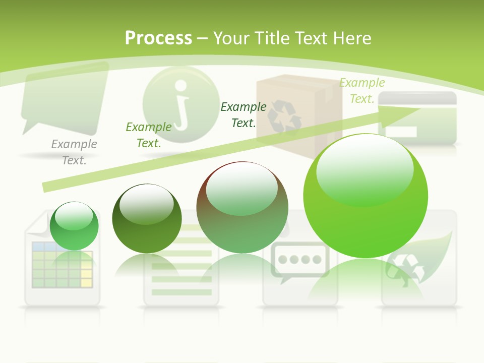 Doc Online Shopping Box PowerPoint Template