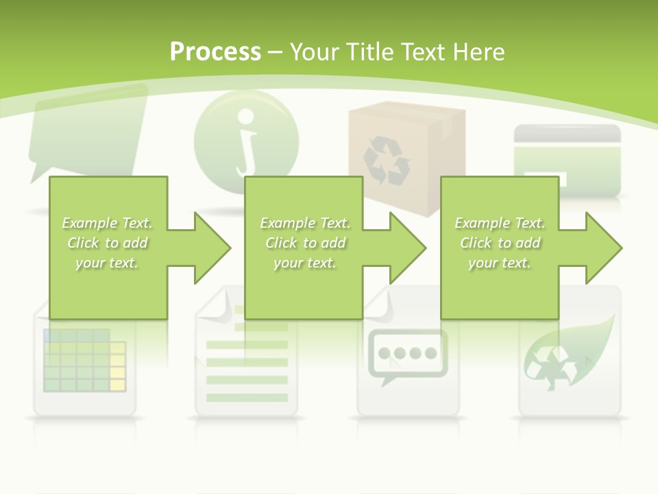 Doc Online Shopping Box PowerPoint Template