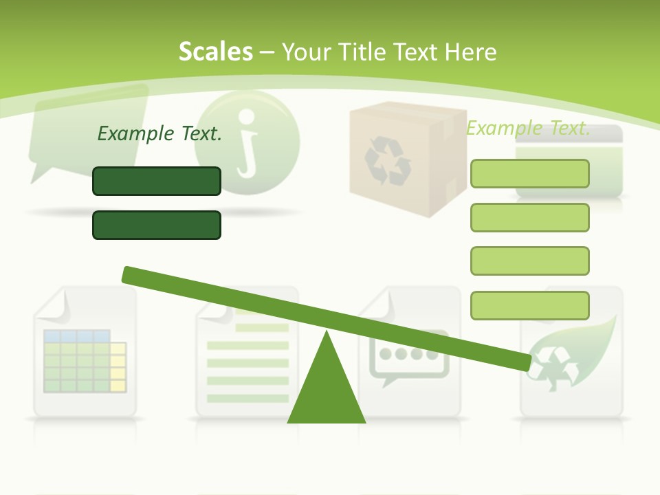 Doc Online Shopping Box PowerPoint Template