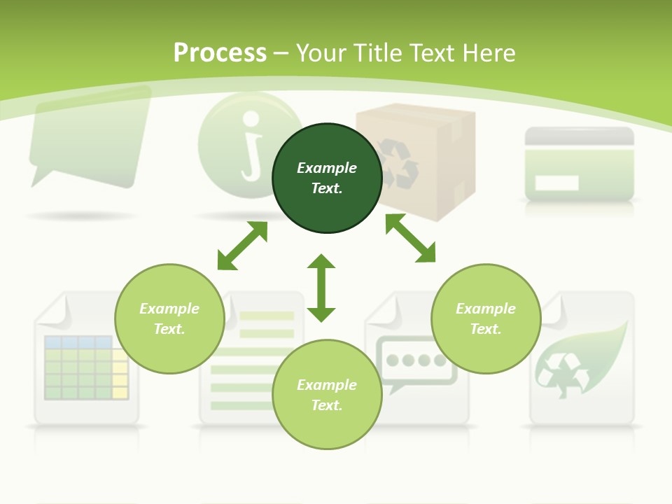 Doc Online Shopping Box PowerPoint Template