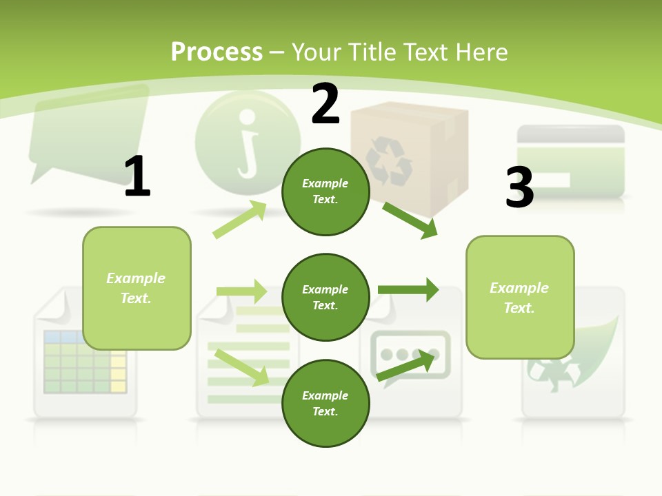 Doc Online Shopping Box PowerPoint Template