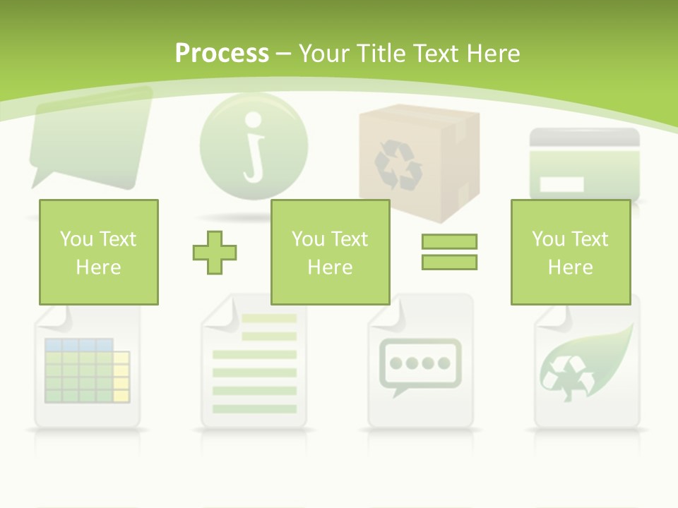 Doc Online Shopping Box PowerPoint Template