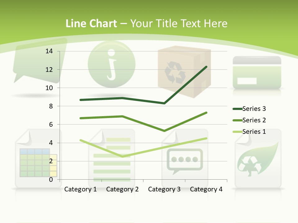 Doc Online Shopping Box PowerPoint Template
