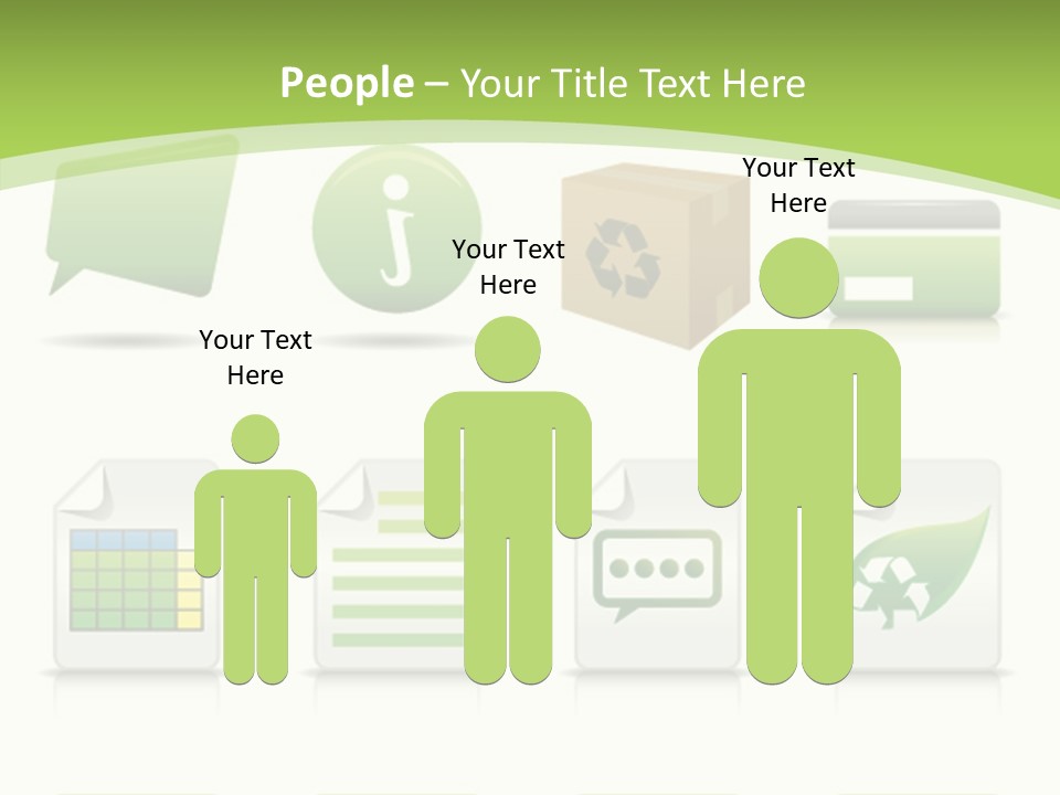 Doc Online Shopping Box PowerPoint Template