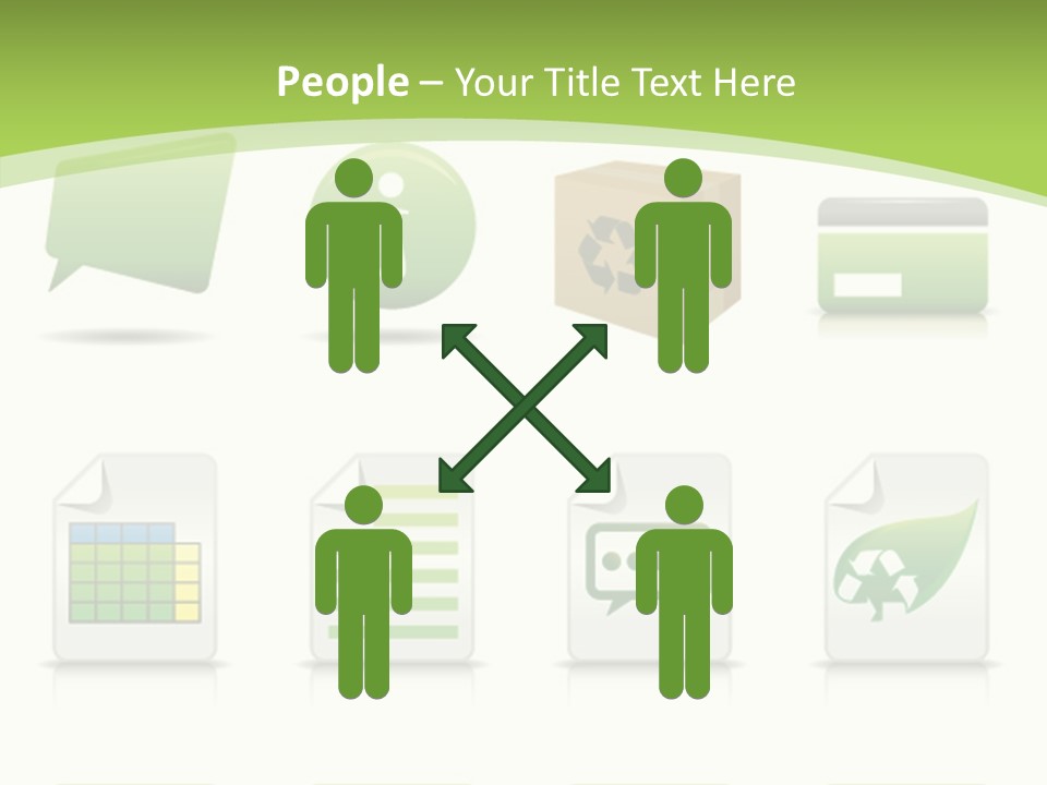 Doc Online Shopping Box PowerPoint Template