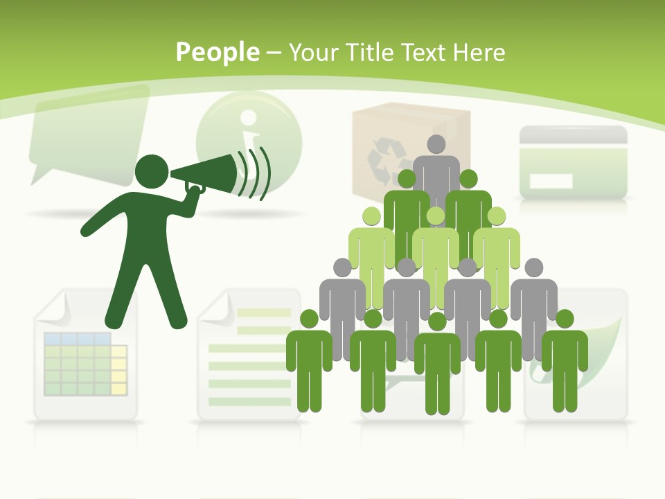 Doc Online Shopping Box PowerPoint Template