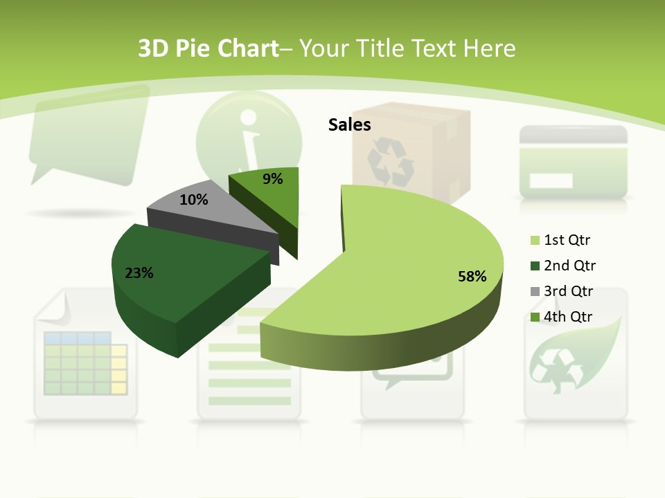 Doc Online Shopping Box PowerPoint Template