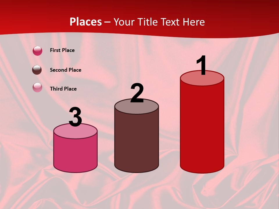 Flowing Backdrop Tender PowerPoint Template