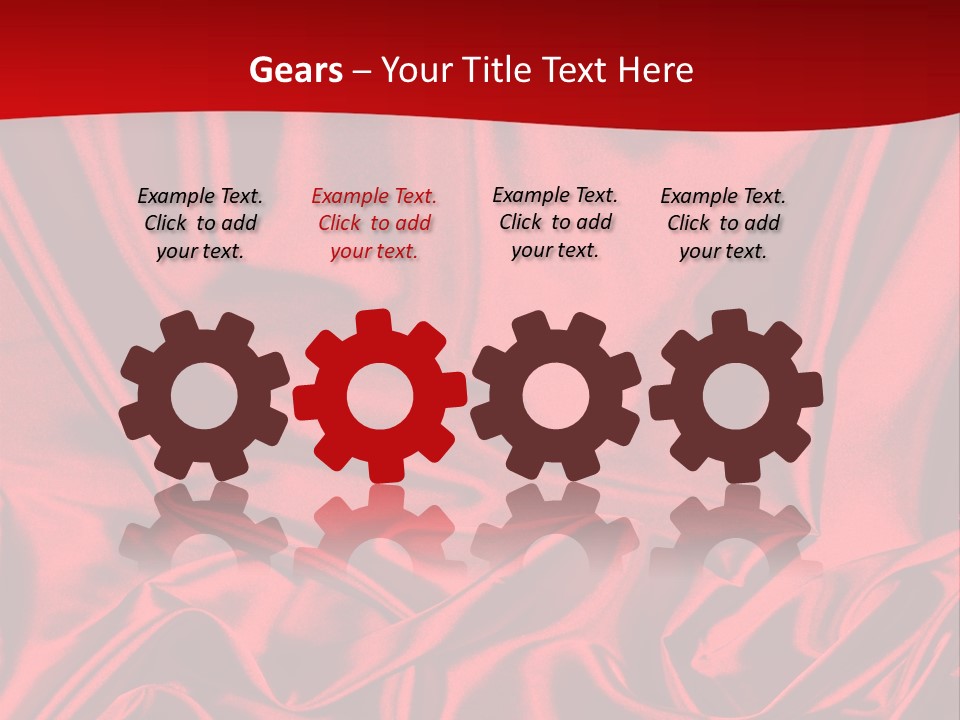 Flowing Backdrop Tender PowerPoint Template