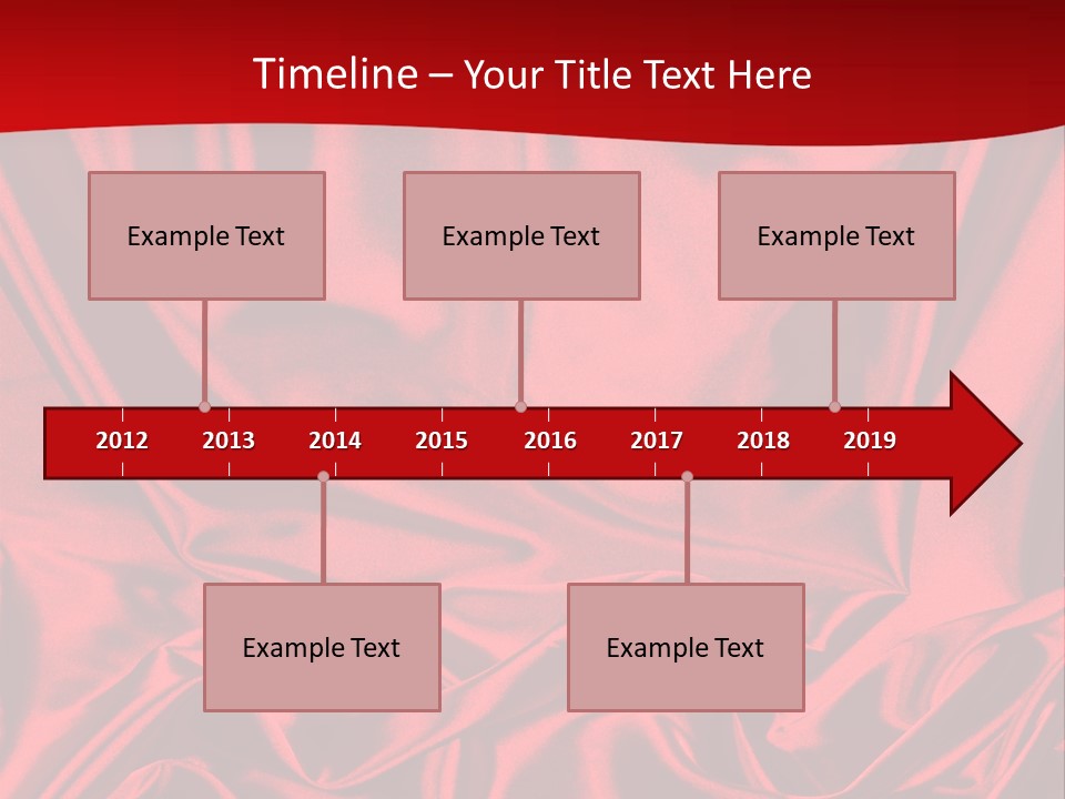 Flowing Backdrop Tender PowerPoint Template