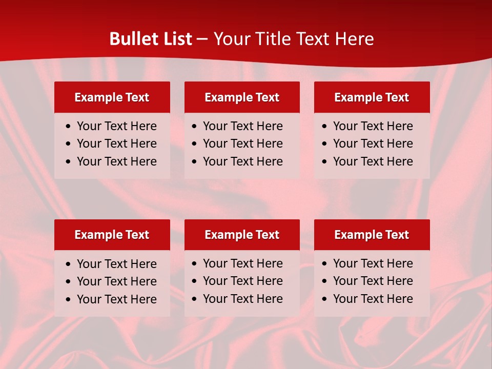 Flowing Backdrop Tender PowerPoint Template