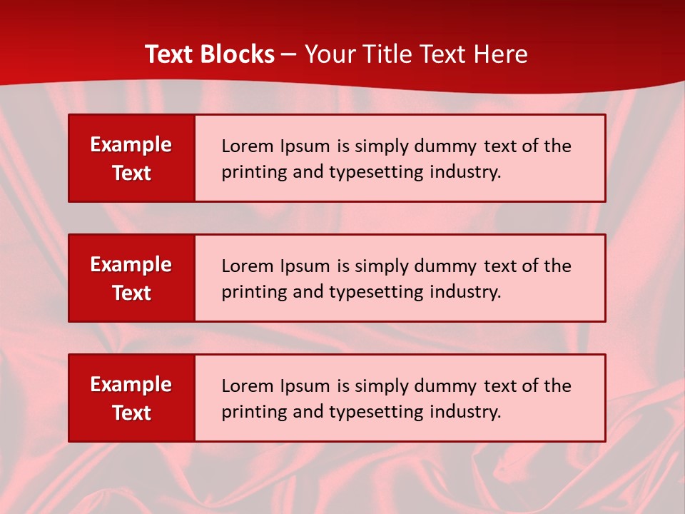 Flowing Backdrop Tender PowerPoint Template