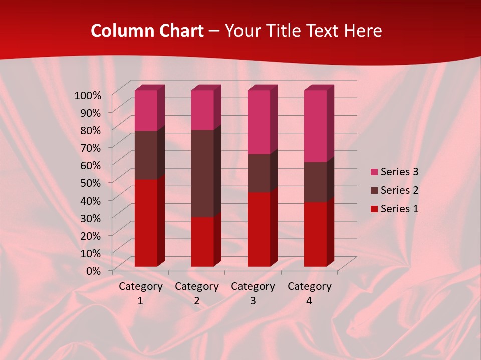 Flowing Backdrop Tender PowerPoint Template