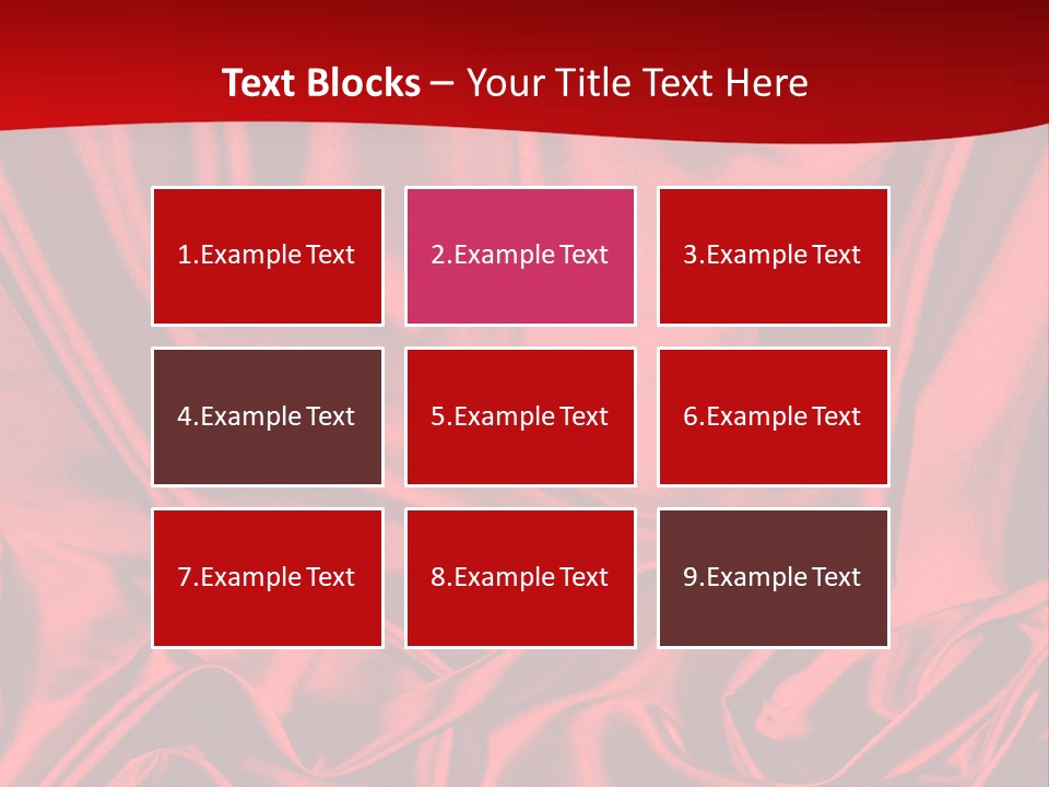 Flowing Backdrop Tender PowerPoint Template