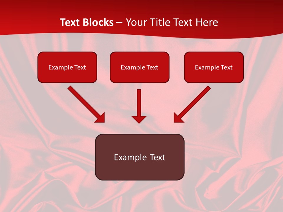 Flowing Backdrop Tender PowerPoint Template