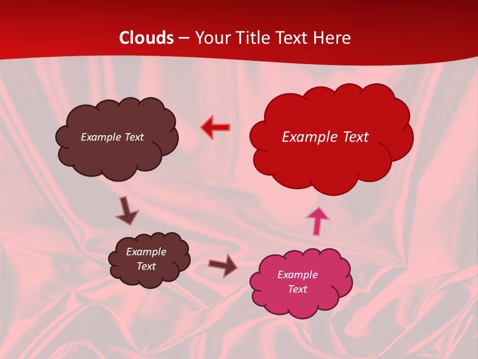 Flowing Backdrop Tender PowerPoint Template