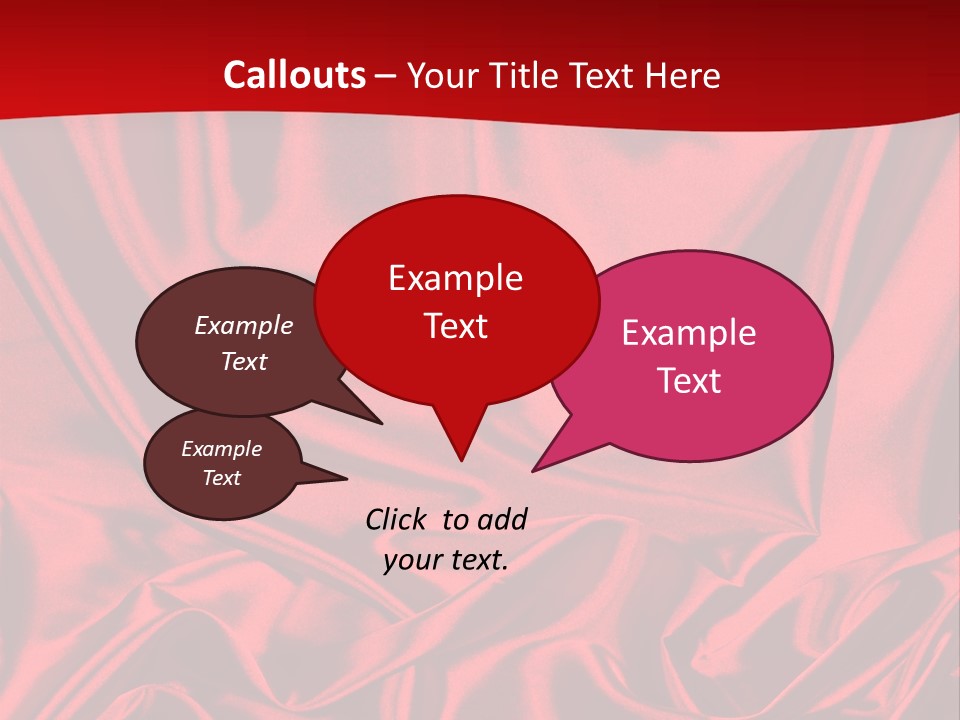 Flowing Backdrop Tender PowerPoint Template