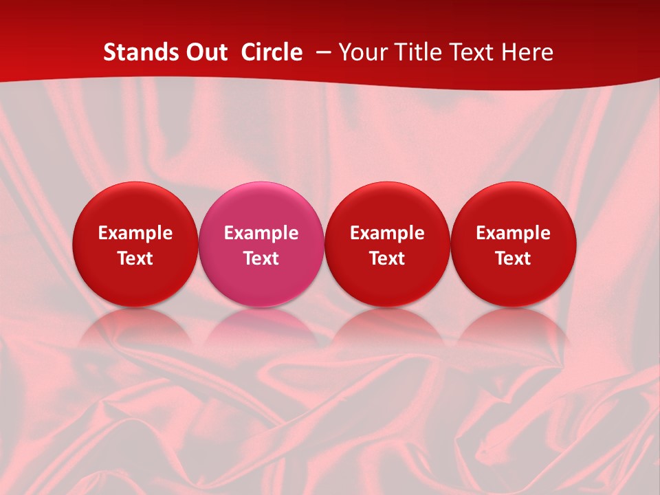 Flowing Backdrop Tender PowerPoint Template