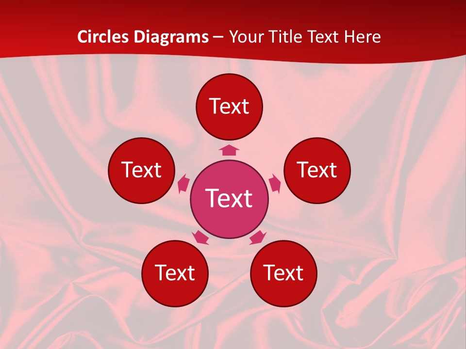 Flowing Backdrop Tender PowerPoint Template