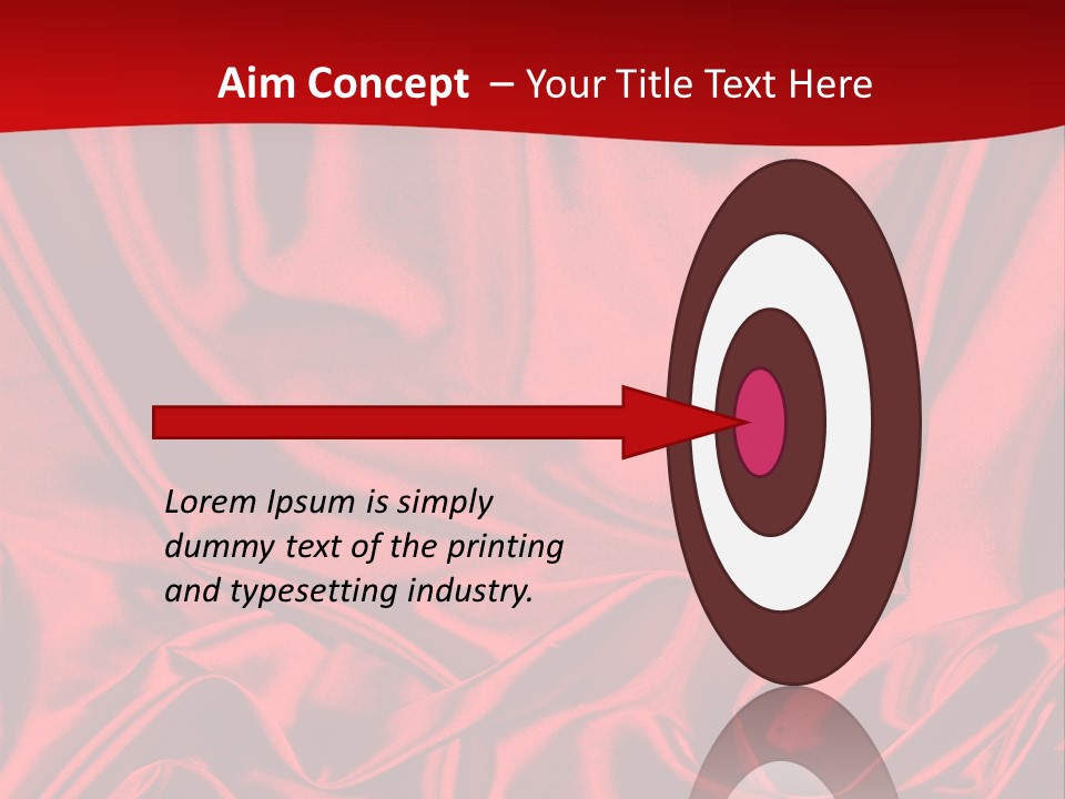 Flowing Backdrop Tender PowerPoint Template