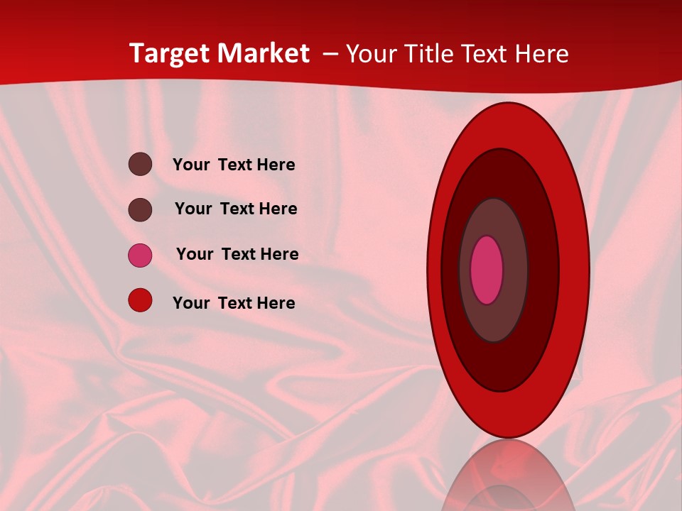 Flowing Backdrop Tender PowerPoint Template