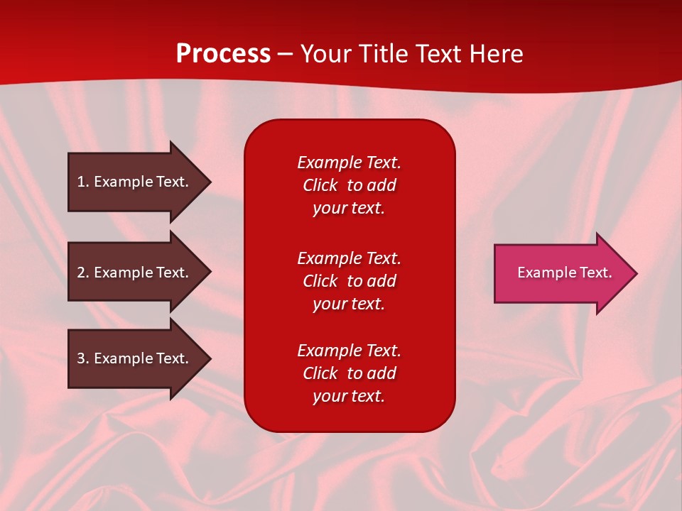 Flowing Backdrop Tender PowerPoint Template