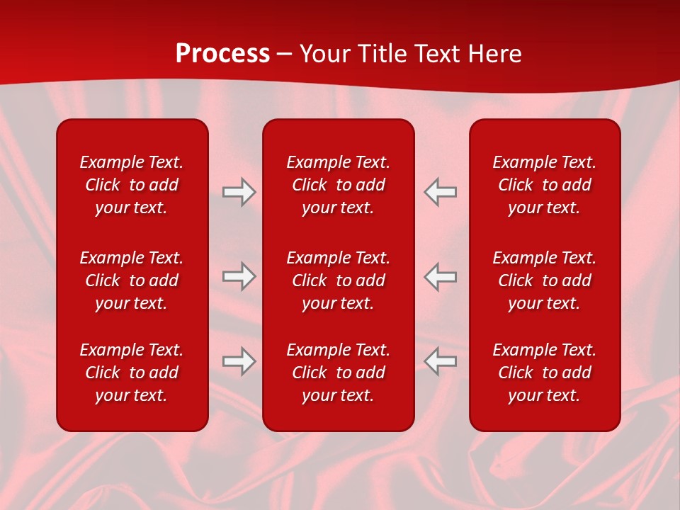 Flowing Backdrop Tender PowerPoint Template