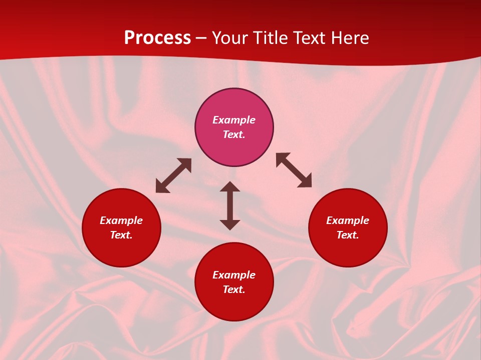 Flowing Backdrop Tender PowerPoint Template