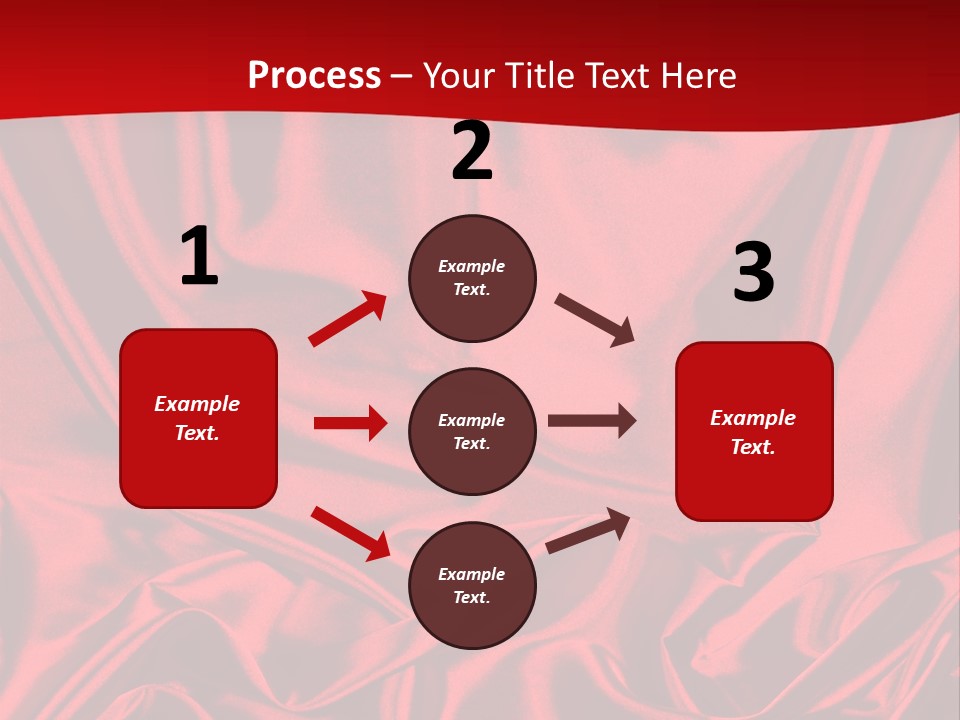 Flowing Backdrop Tender PowerPoint Template