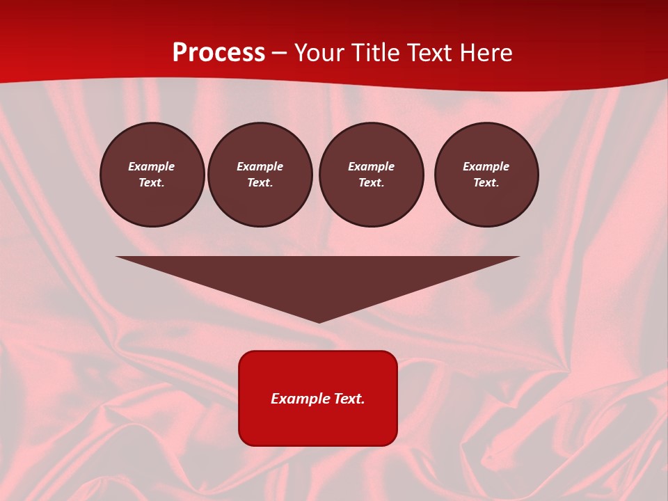 Flowing Backdrop Tender PowerPoint Template