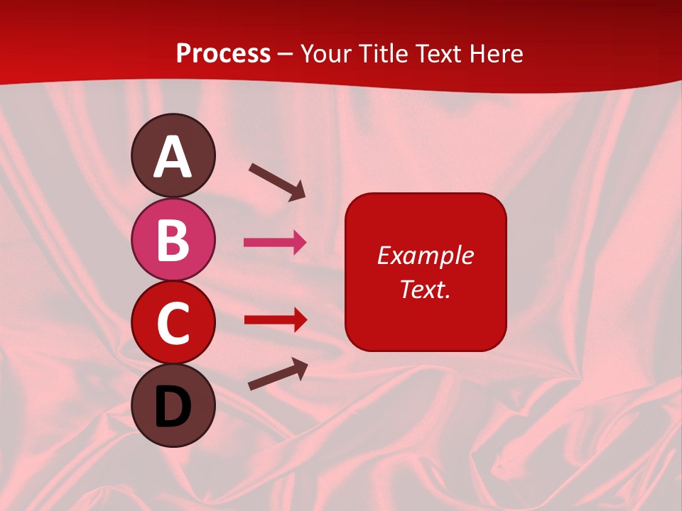 Flowing Backdrop Tender PowerPoint Template