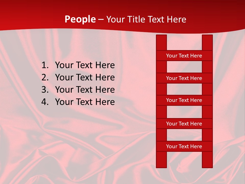 Flowing Backdrop Tender PowerPoint Template