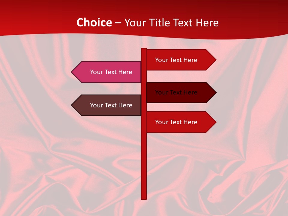 Flowing Backdrop Tender PowerPoint Template