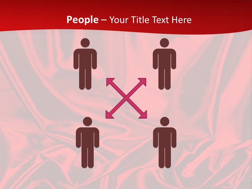 Flowing Backdrop Tender PowerPoint Template